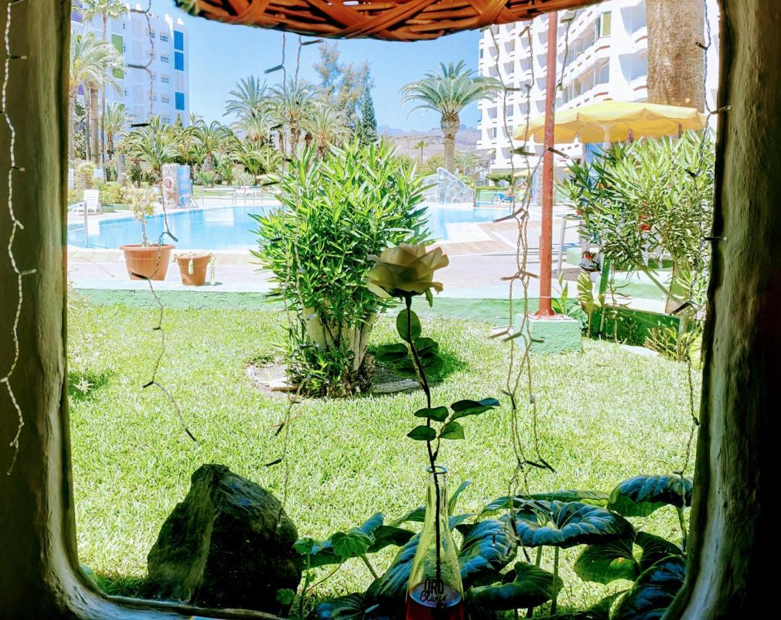 Playa Del Ingles -2 Balcons- Agaete Park Apartment ซานบาร์โตโลเม ภายนอก รูปภาพ